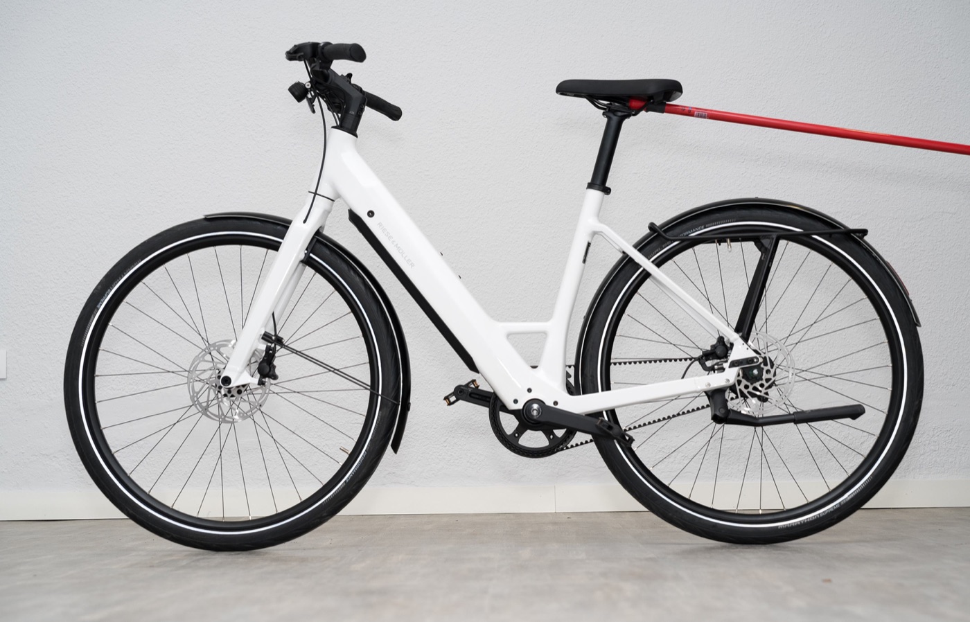 Bici Clover, lado opuesto a la transmisión